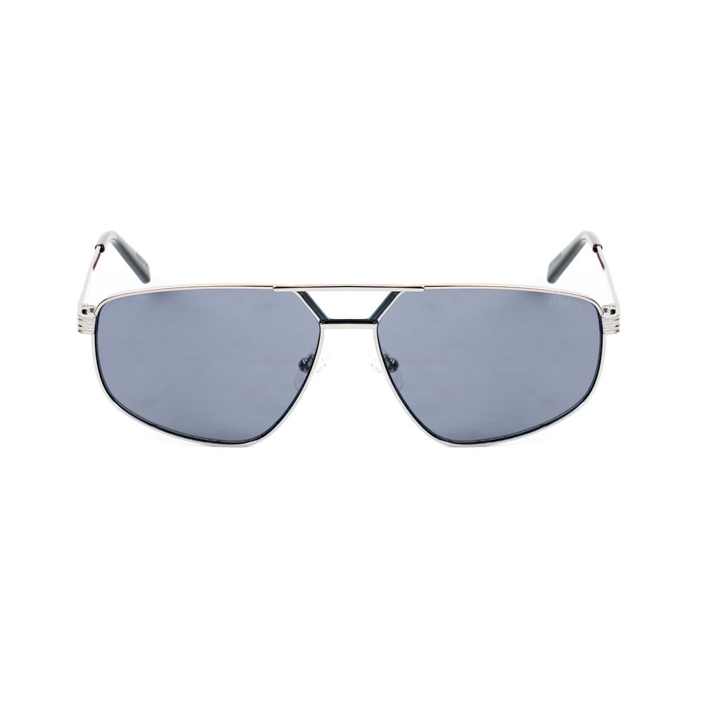 Guess Gray Metal Sunglasses Guess