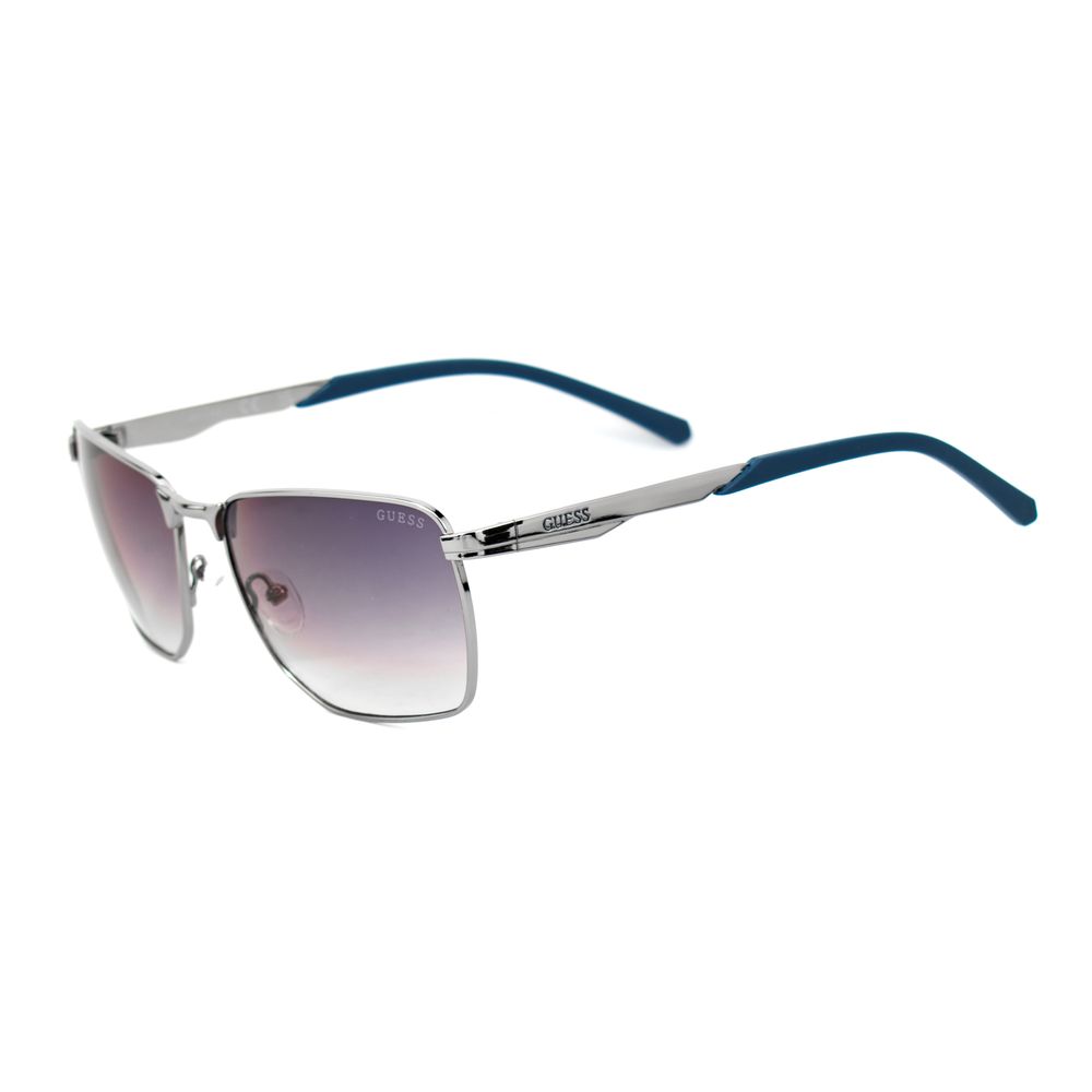 Guess Gray Metal Sunglasses Guess