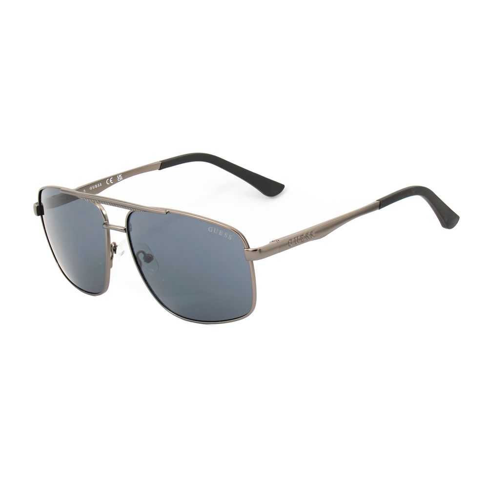 Guess Gray Metal Sunglasses Guess