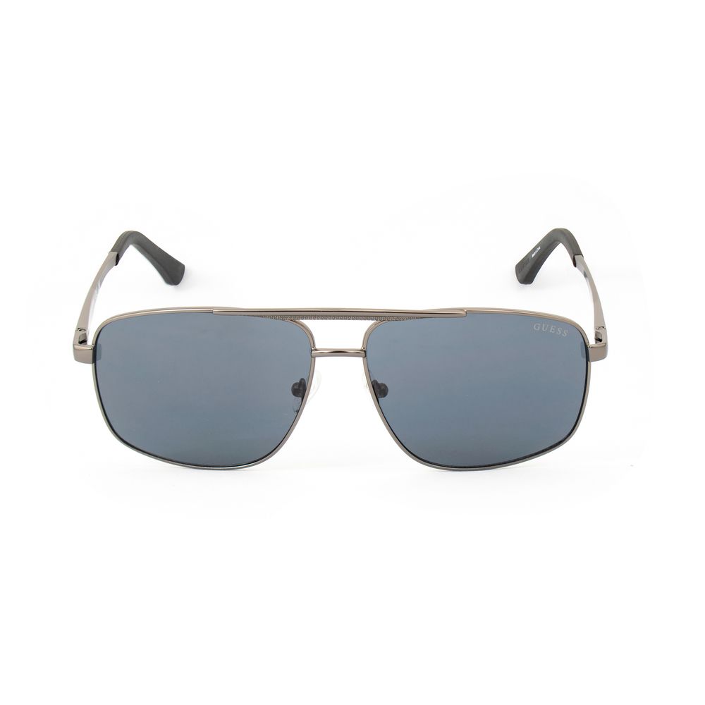 Guess Gray Metal Sunglasses Guess