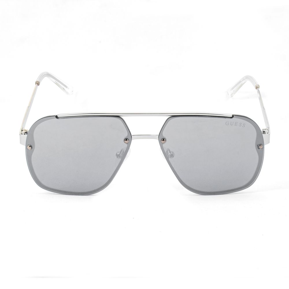 Guess Gray Metal Sunglasses Guess