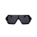 Philipp Plein Gray Acetate Sunglasses