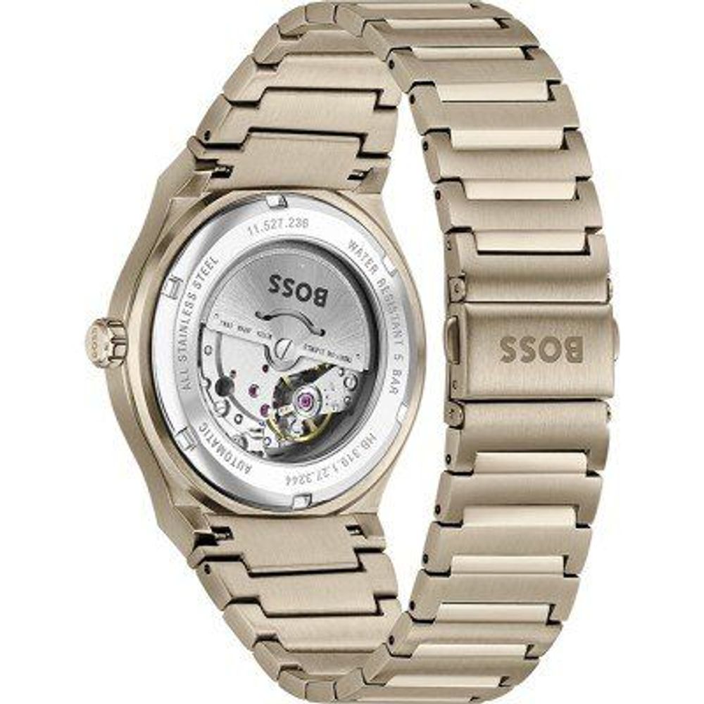 Hugo Boss Gold Stainless Steel Dress Watch Hugo Boss