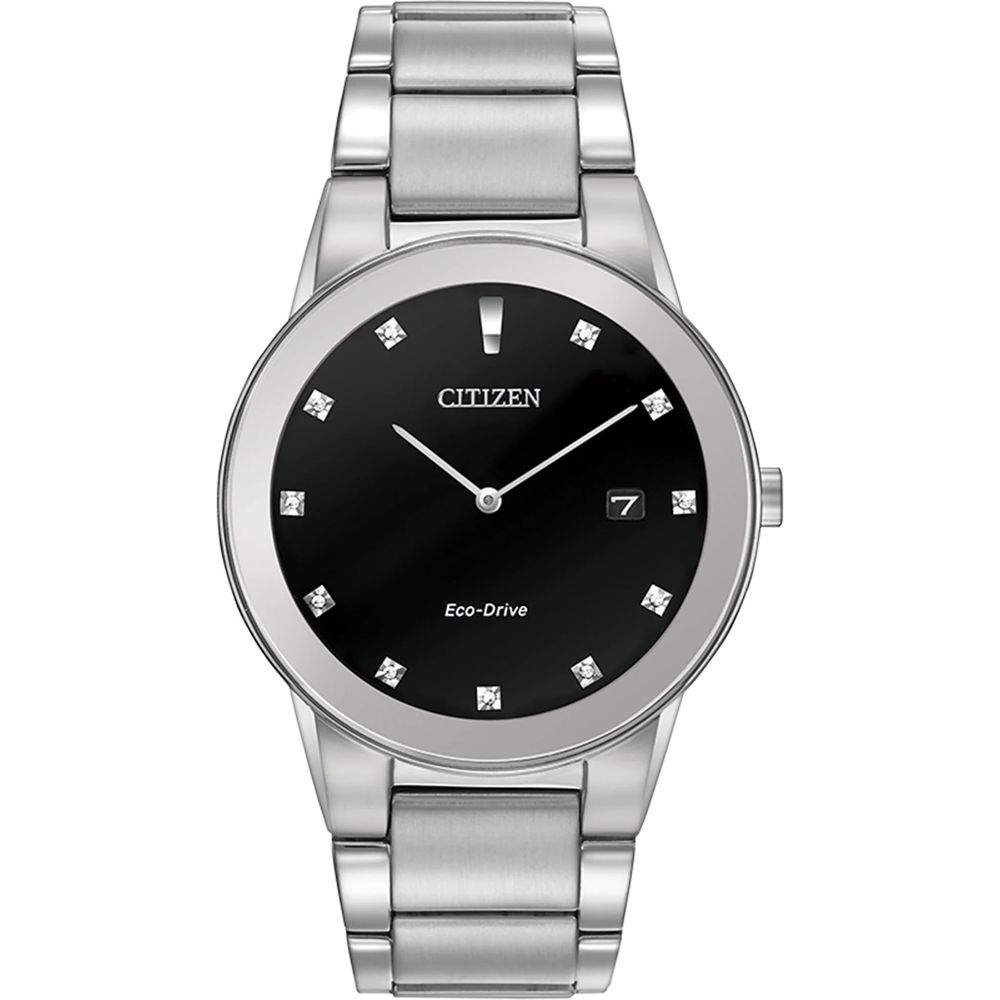 Citizen Gray Stainless Steel Dress Watch Citizen