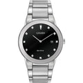 Citizen Gray Stainless Steel Dress Watch Citizen