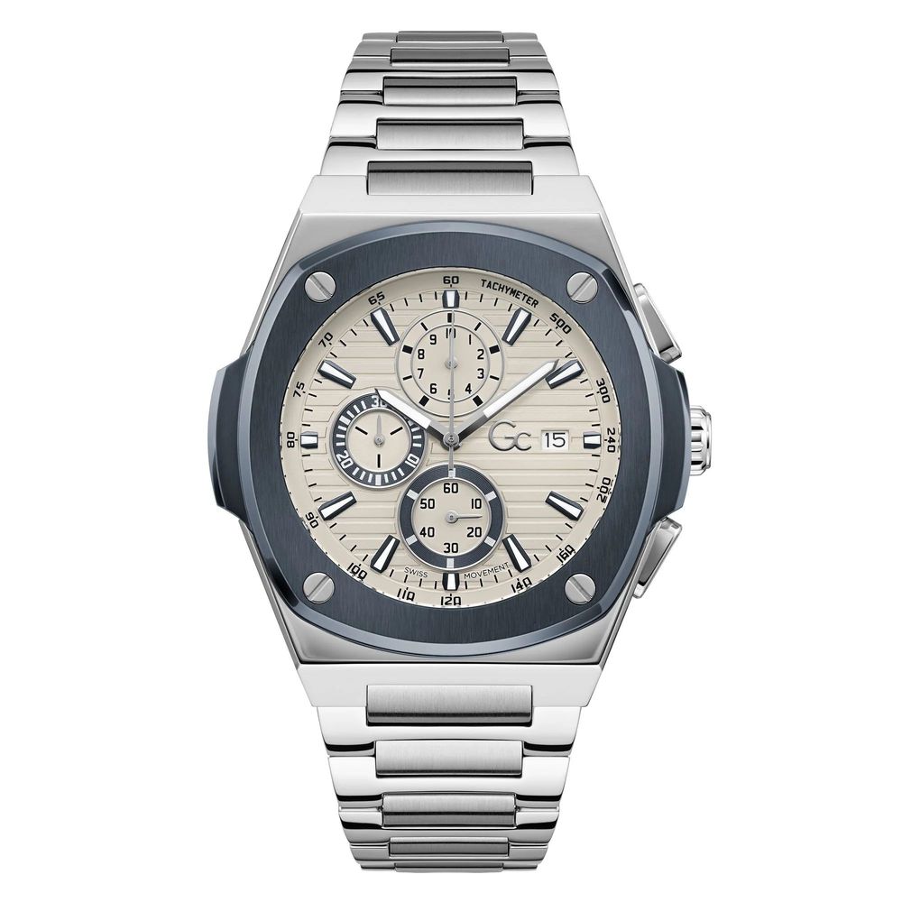 GC Gray Stainless Steel Dress Watch GC