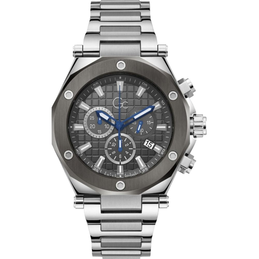 GC Gray Stainless Steel Dress Watch GC