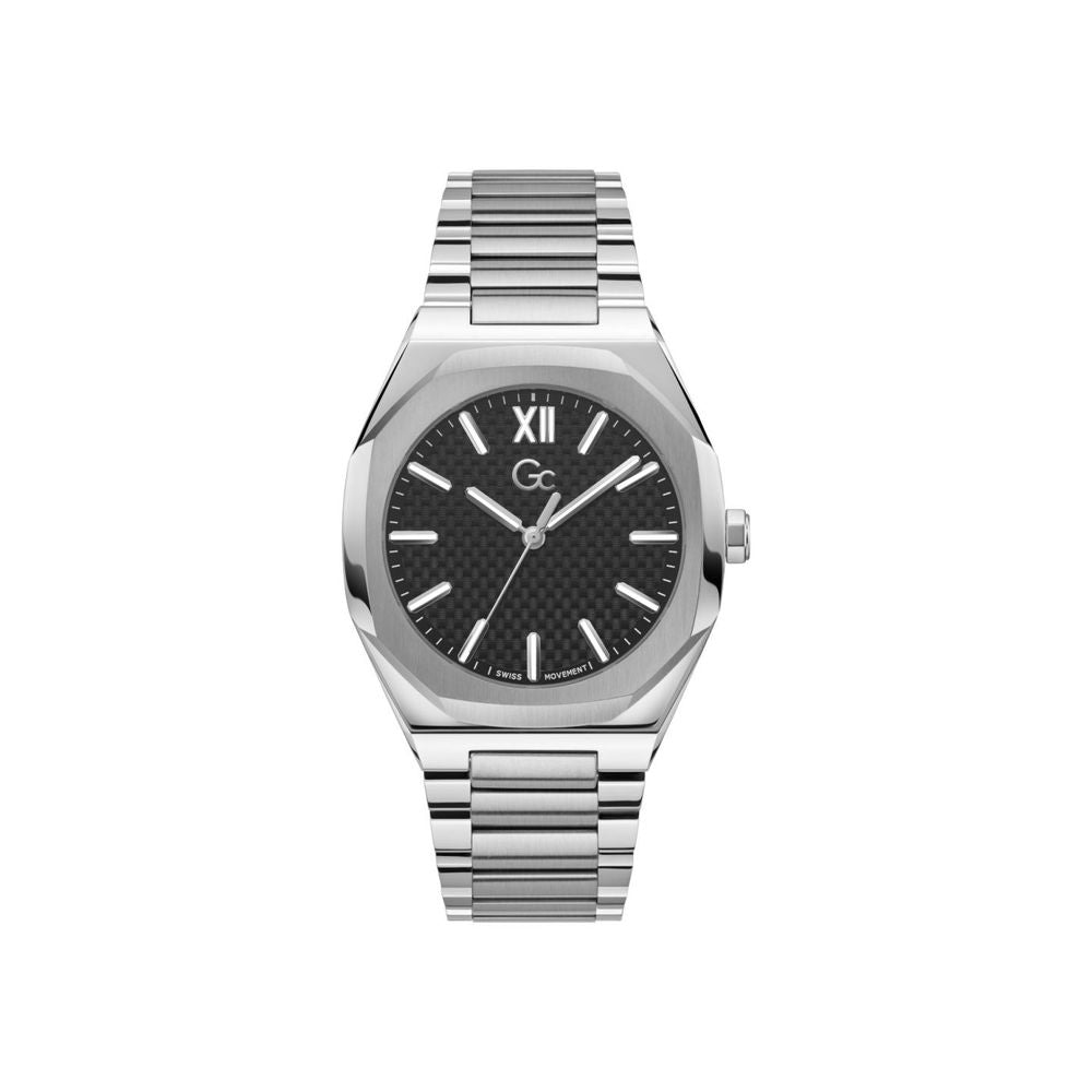 GC Gray Stainless Steel Dress Watch GC