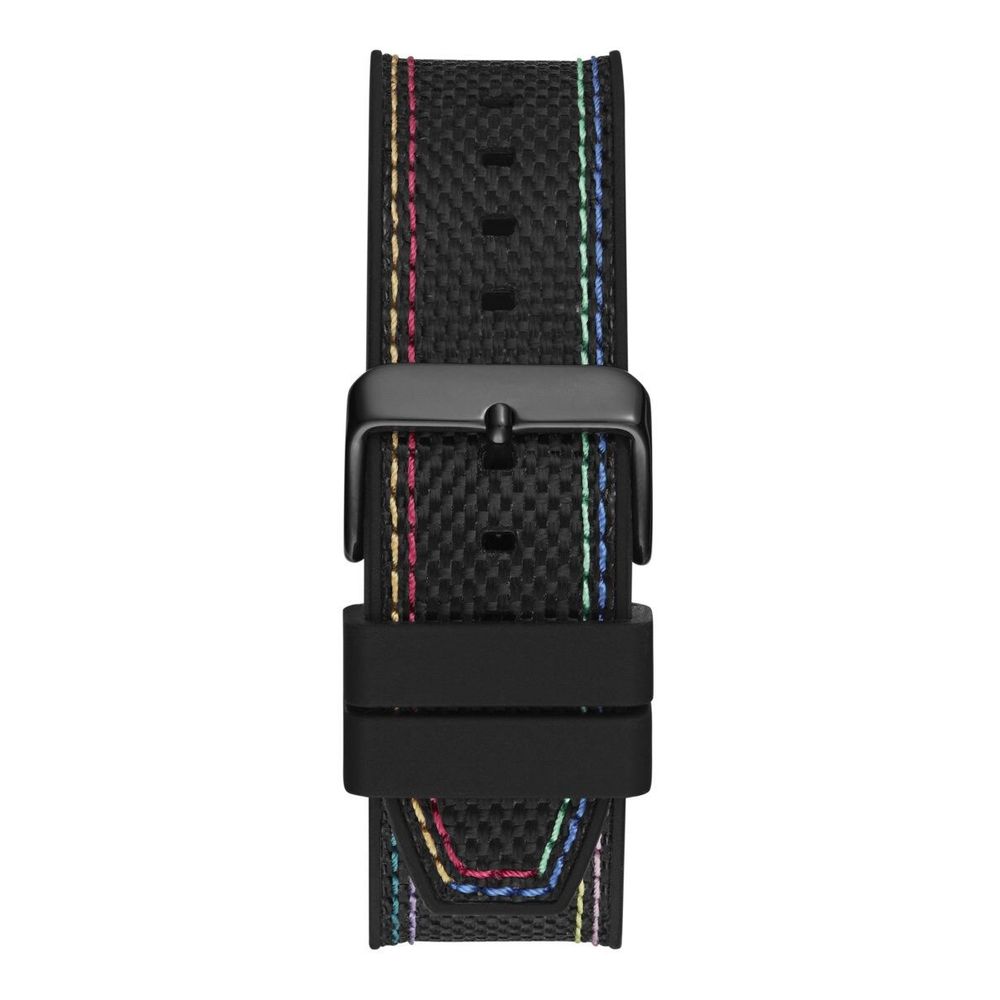 Guess Black Synthetic Sport Watch Guess