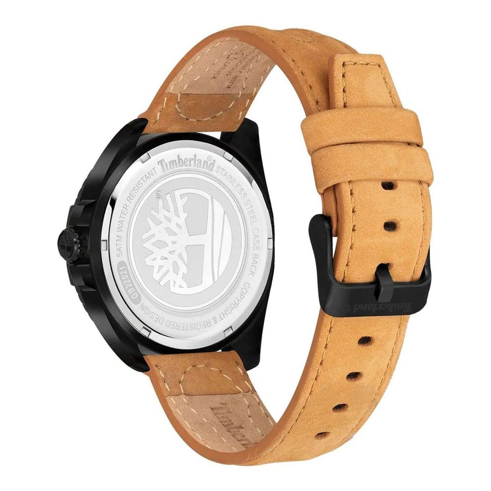 Timberland Brown Leather Dress Watch Timberland