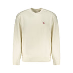 Calvin Klein White Cotton Sweatshirt