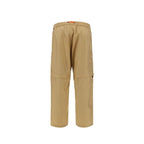 Moncler Grenoble Beige Nylon Cargo Pants