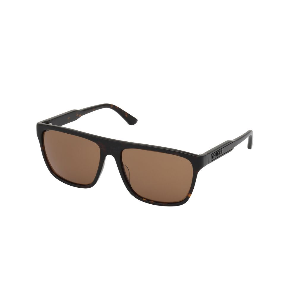 Guess Brown Resin Sunglasses Guess