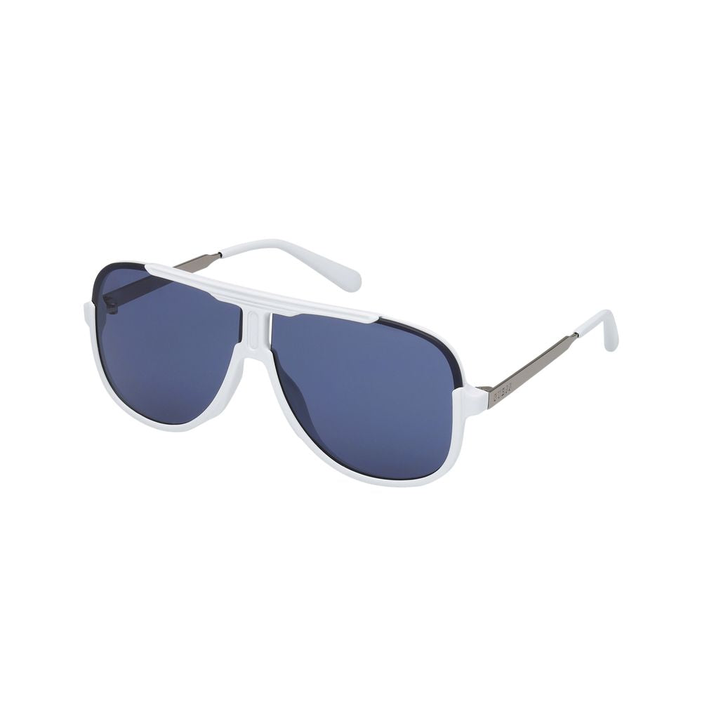 Guess White Resin Sunglasses Guess