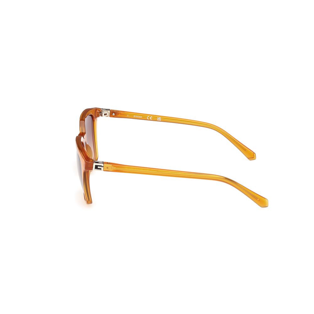 Guess Orange Resin Sunglasses Guess