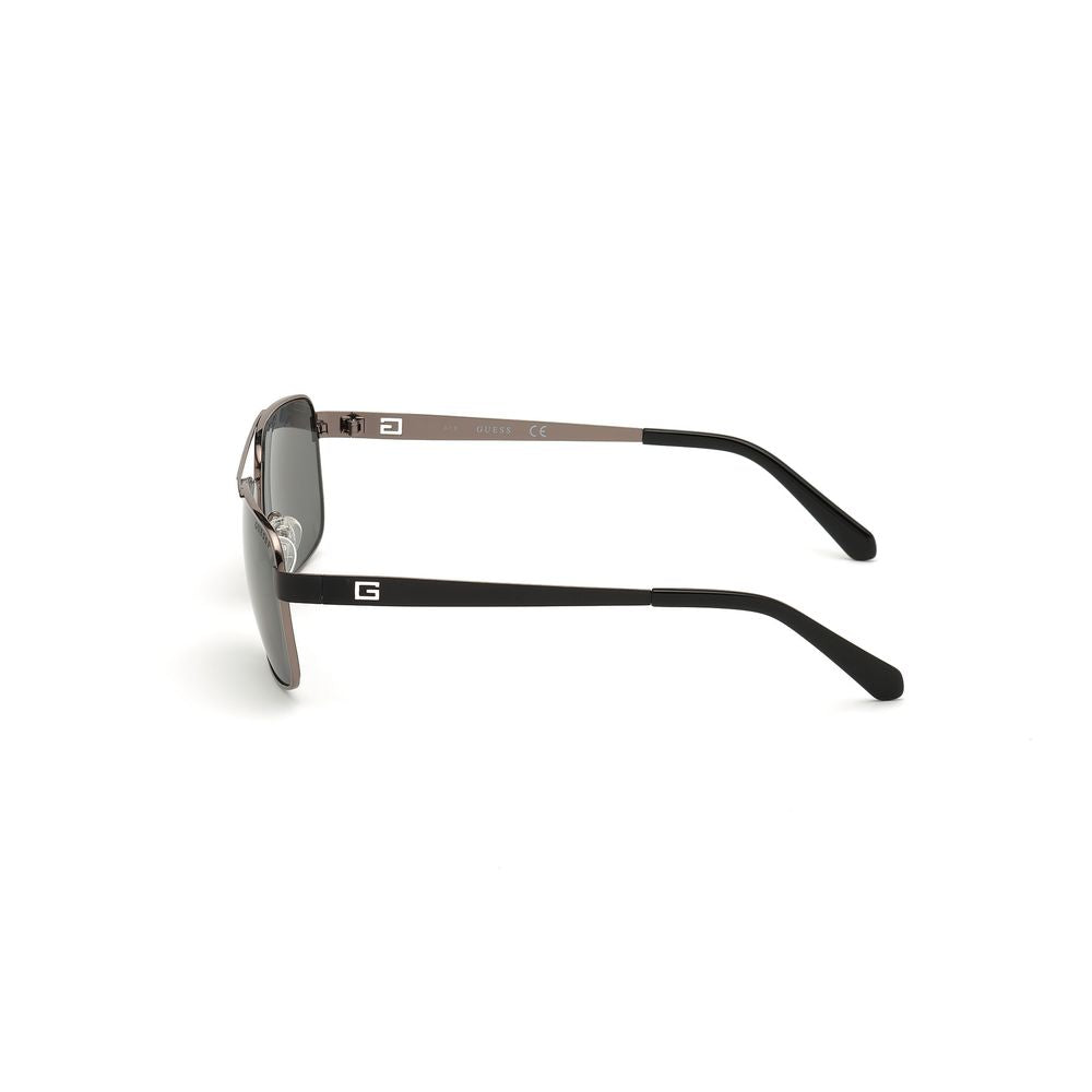 Guess Gray Metal Sunglasses Guess