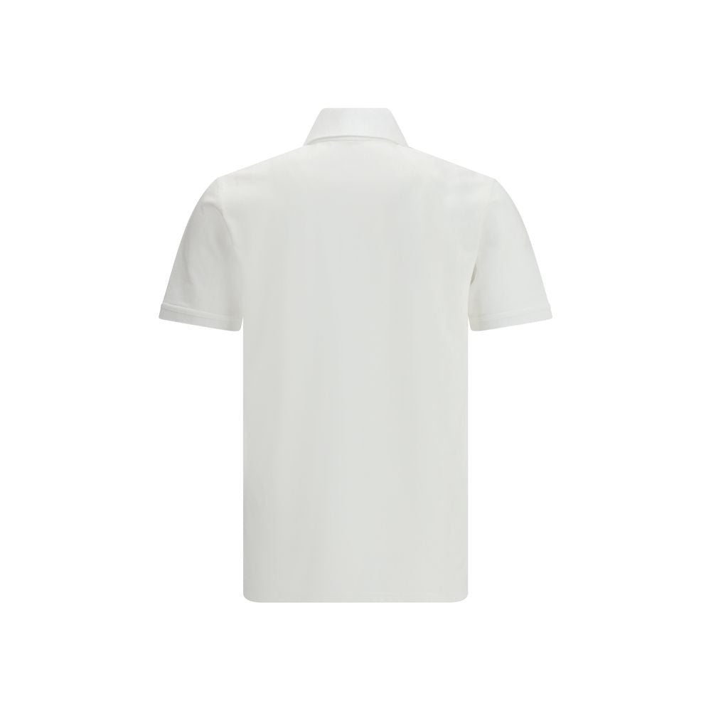 Givenchy White Cotton Polo Shirt Givenchy