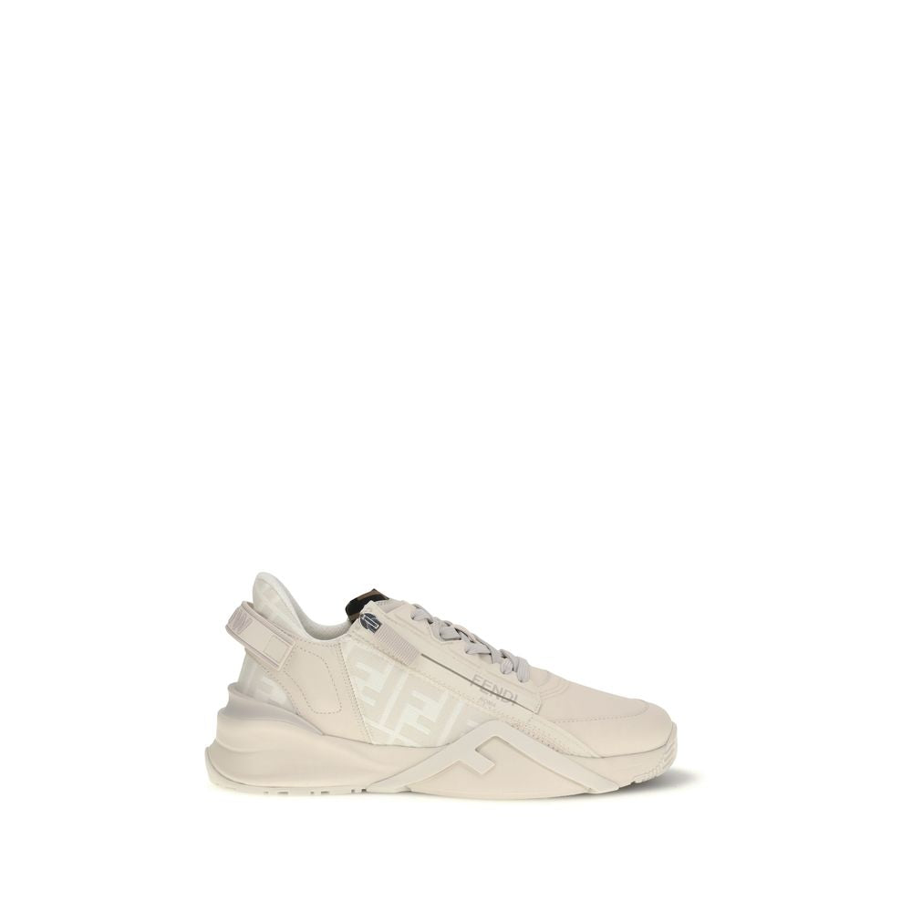 Fendi Cream Rubber Athletic Sneakers Fendi