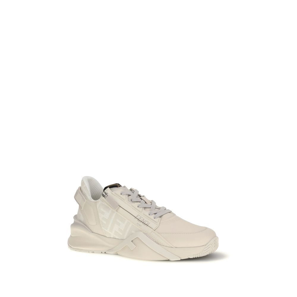 Fendi Cream Rubber Athletic Sneakers Fendi