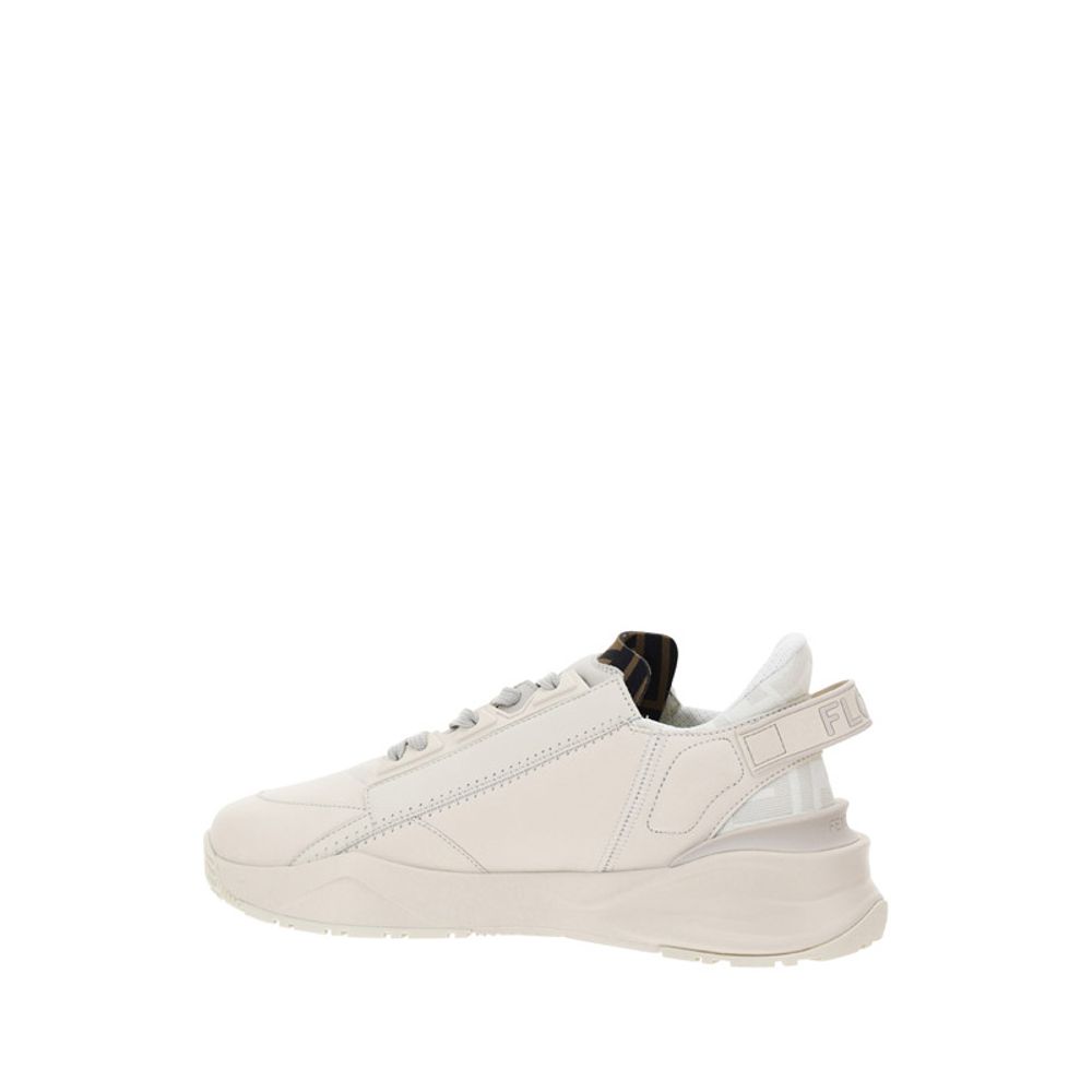 Fendi Cream Rubber Athletic Sneakers Fendi