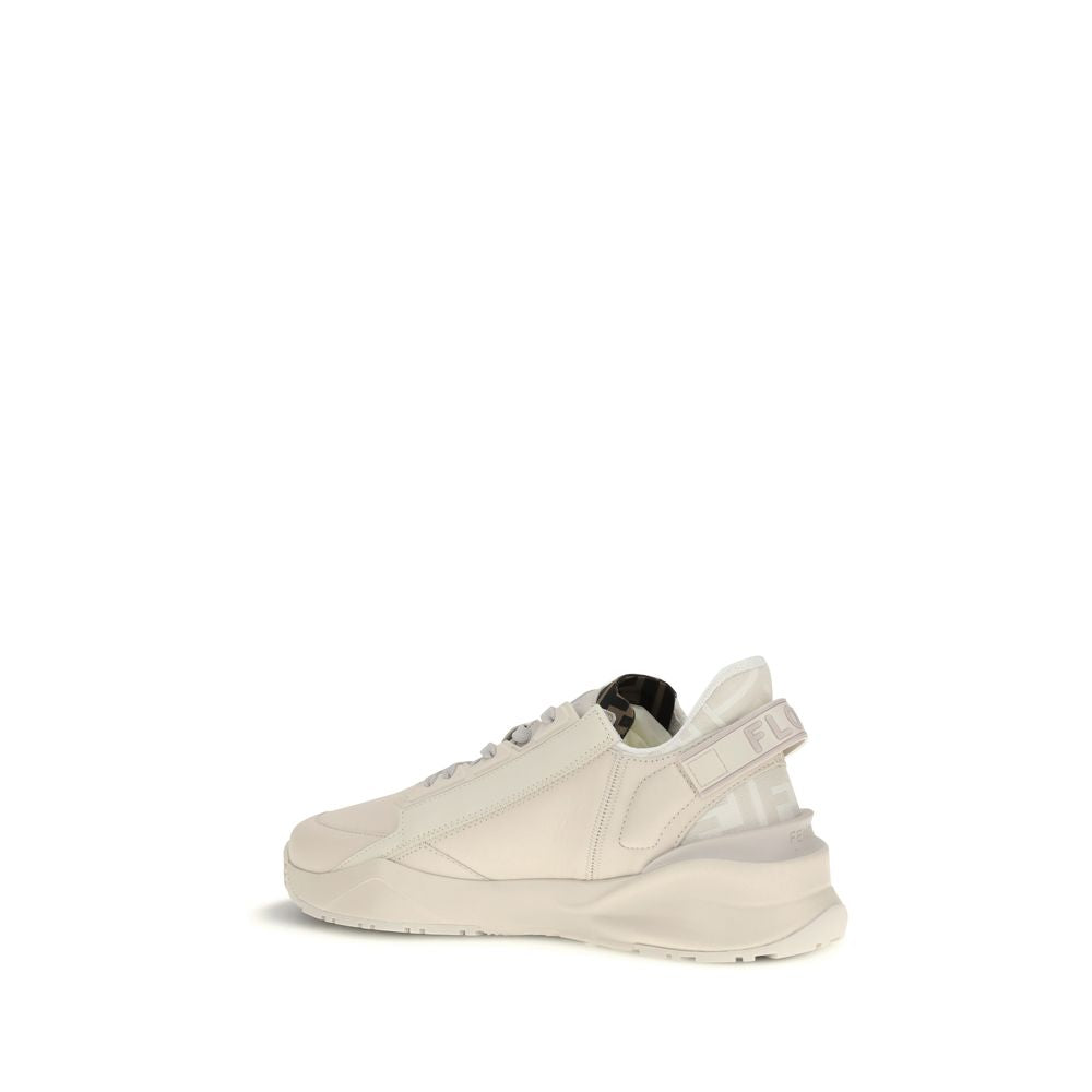 Fendi Cream Rubber Athletic Sneakers Fendi