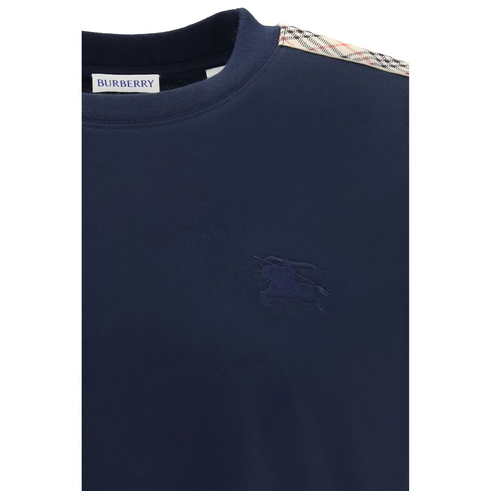 Burberry Blue Cotton Sportswear Burberry