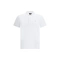 Fendi White Cotton Polo Shirt Fendi