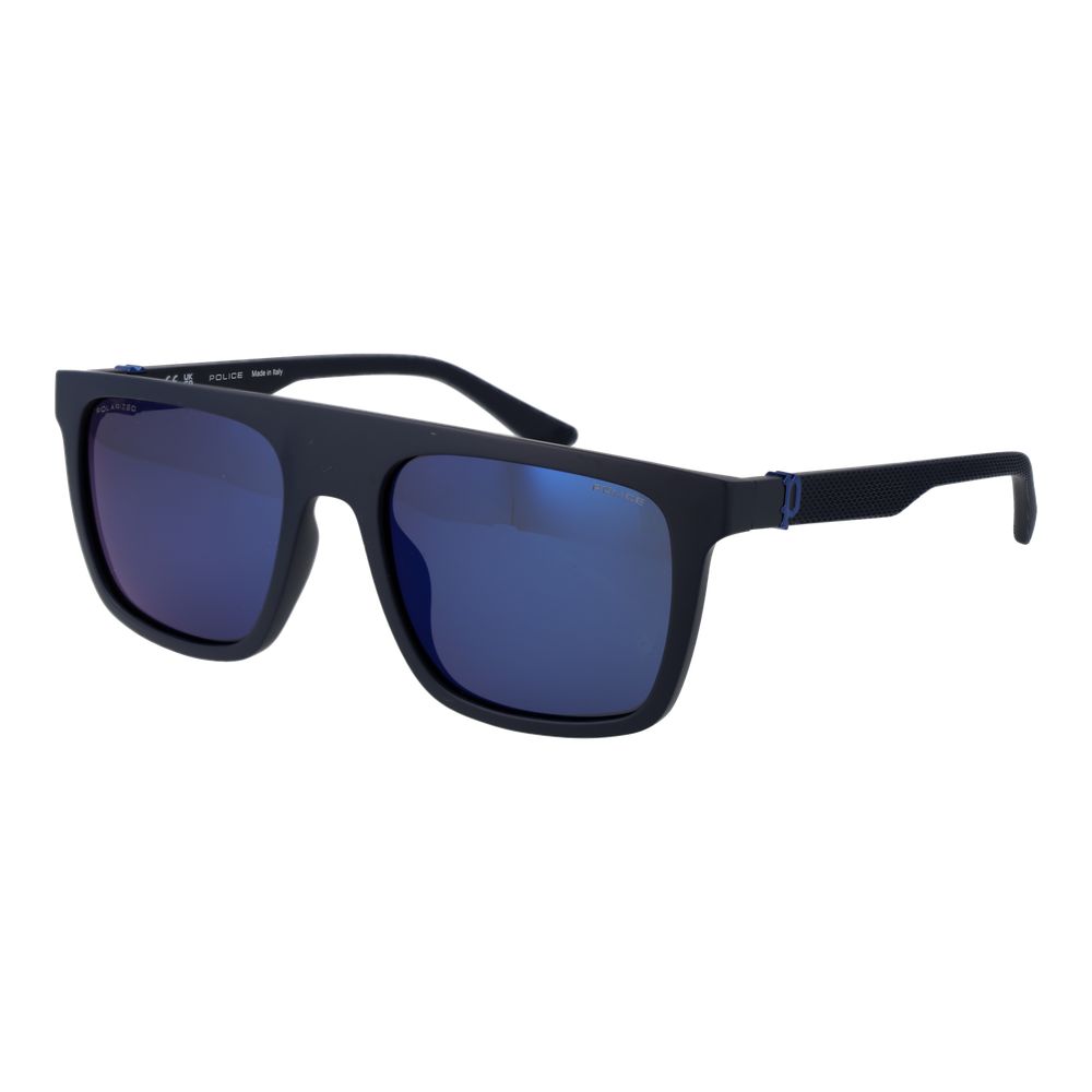 Police Blue Plastic Sunglasses Police