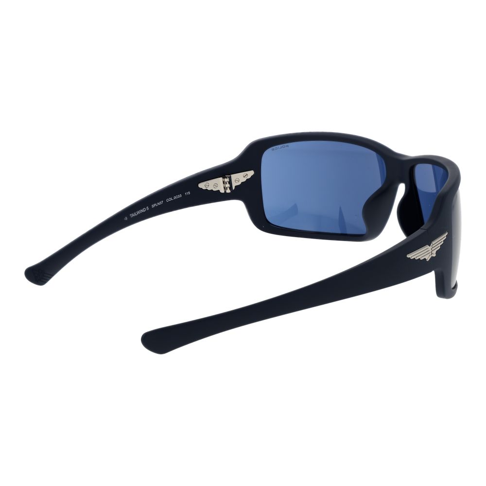 Police Blue Plastic Sunglasses Police