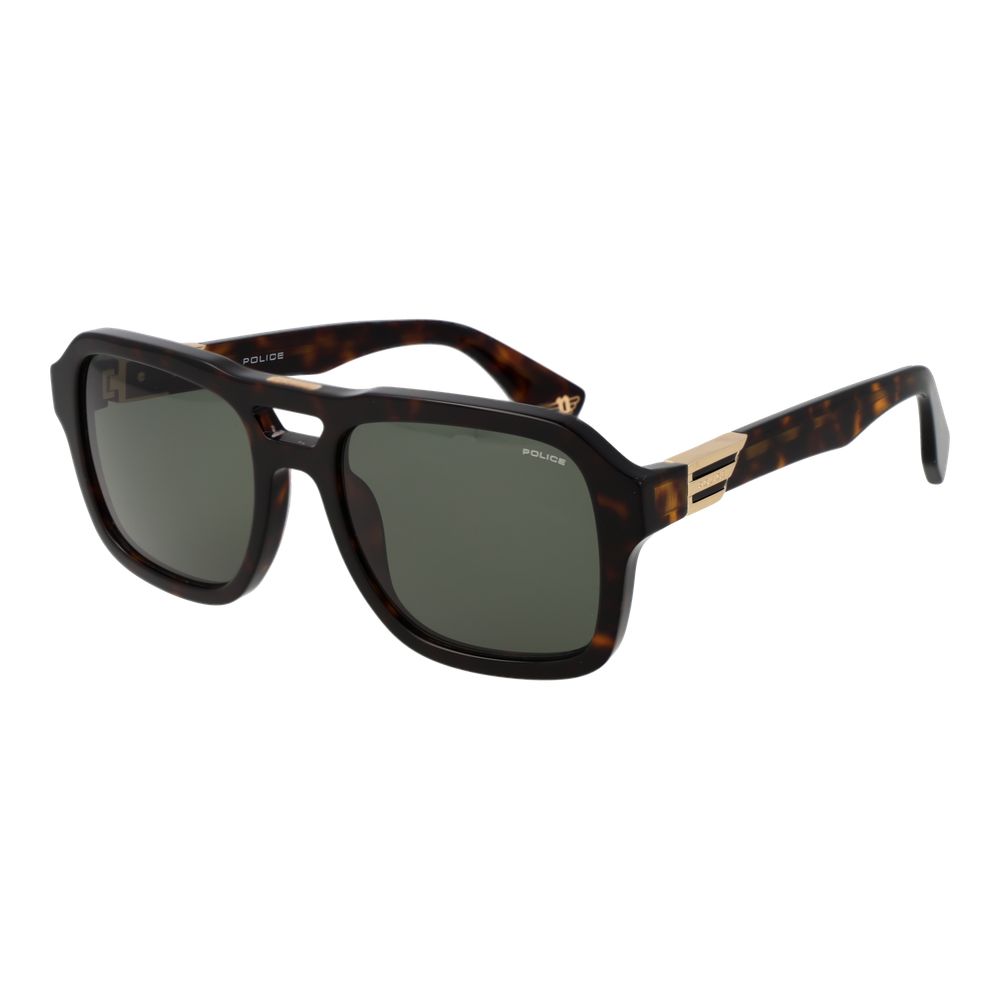 Police Brown Cellulose Acetate Sunglasses Police