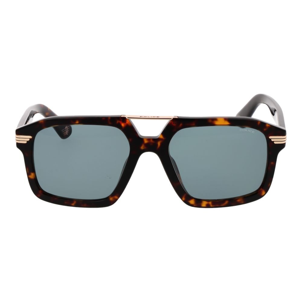 Police Brown Cellulose Acetate Sunglasses Police