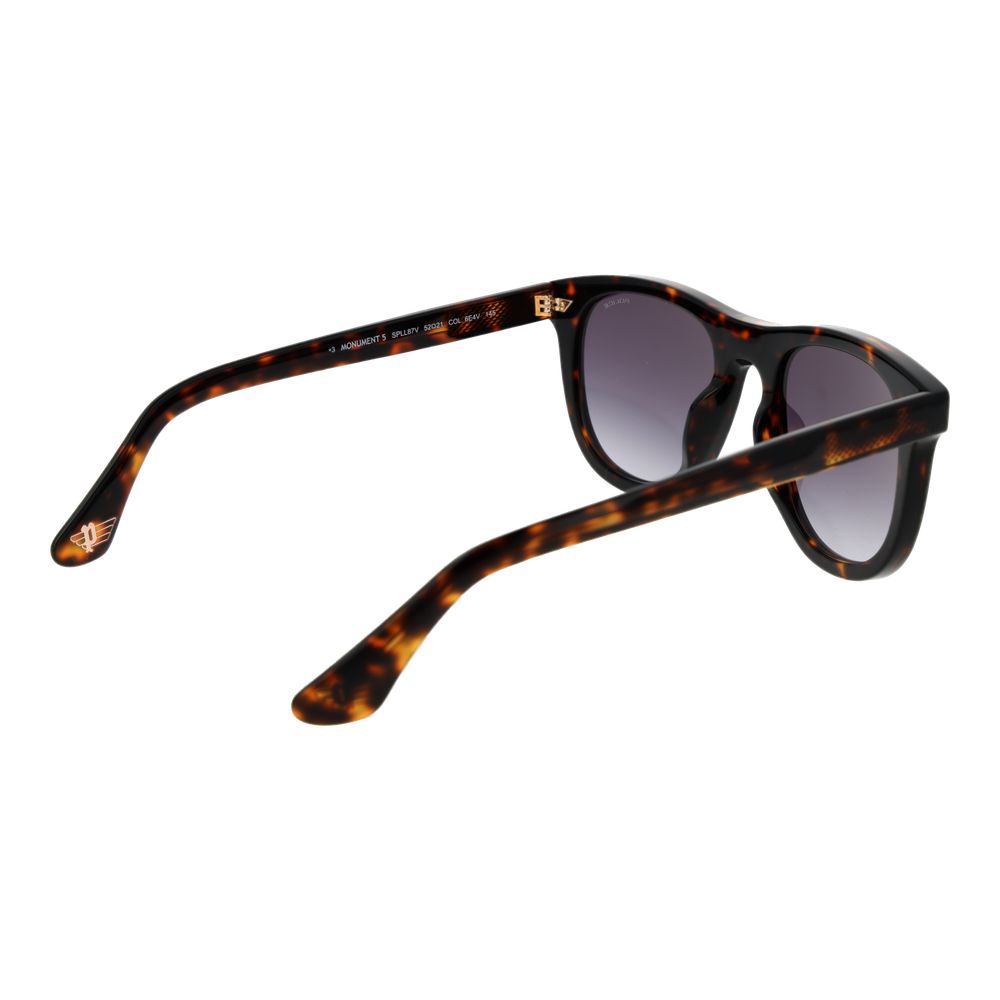 Police Brown Cellulose Acetate Sunglasses Police