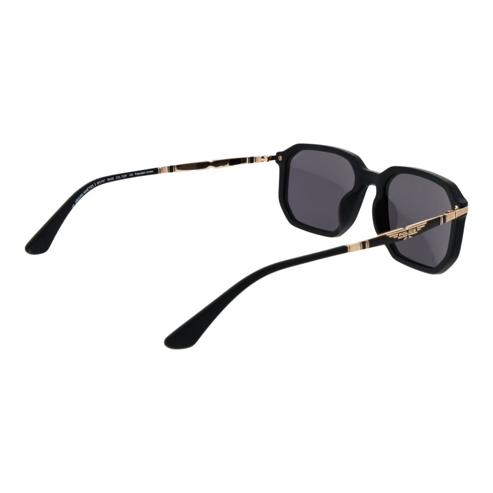 Police Black Metal Sunglasses Police