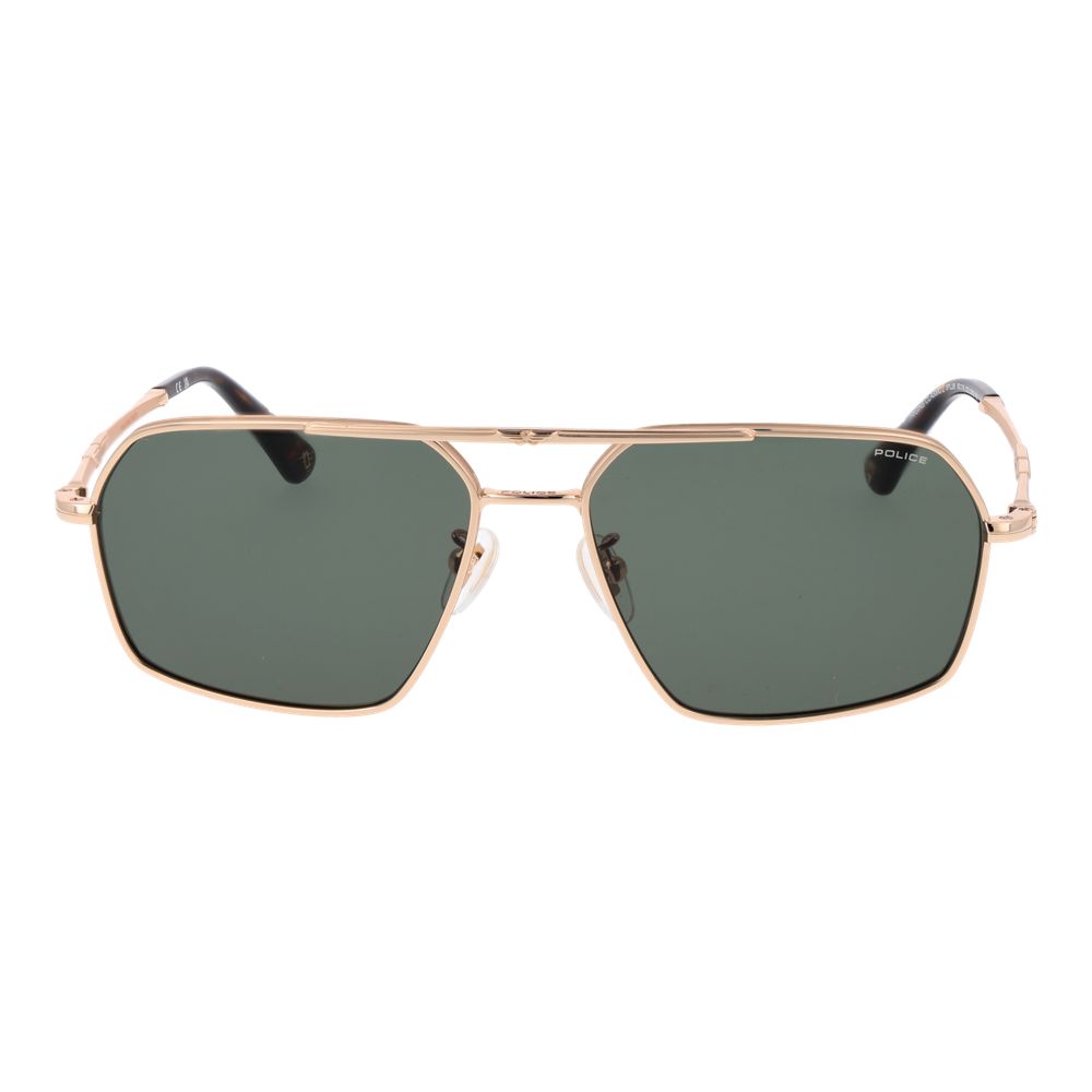 Police Gold Metal Sunglasses Police