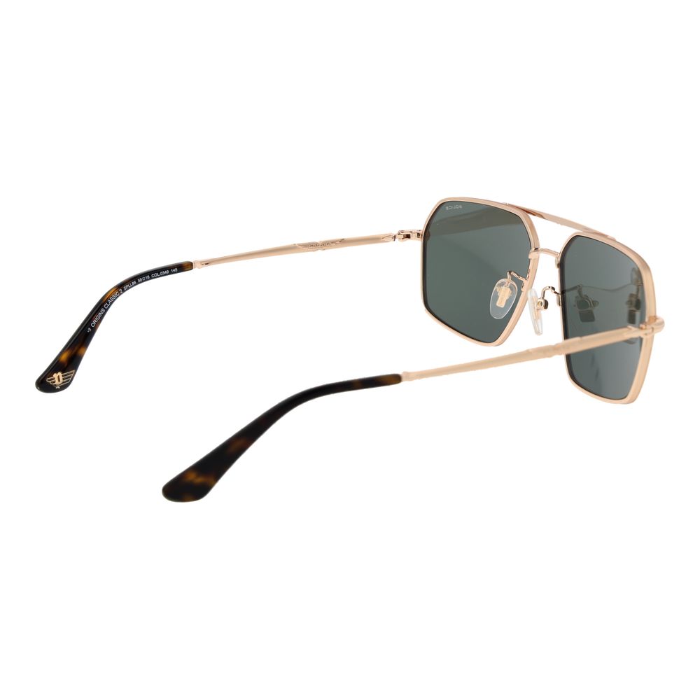 Police Gold Metal Sunglasses Police