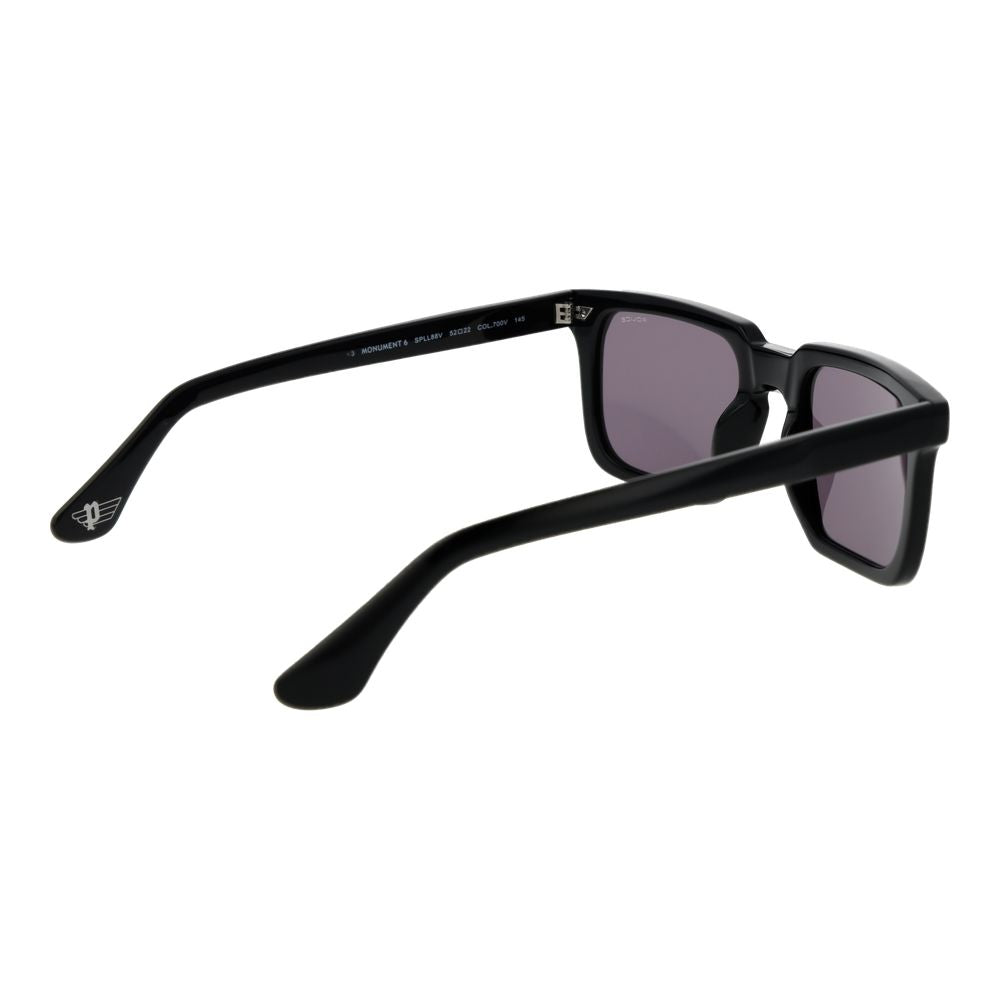 Police Black Cellulose Acetate Sunglasses Police