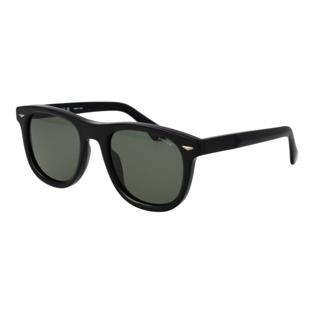Police Black Cellulose Acetate Sunglasses Police
