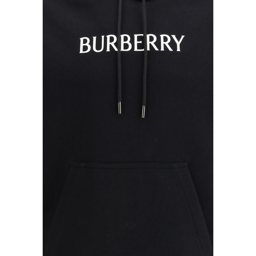 Burberry Black Cotton Sweatshirt Burberry