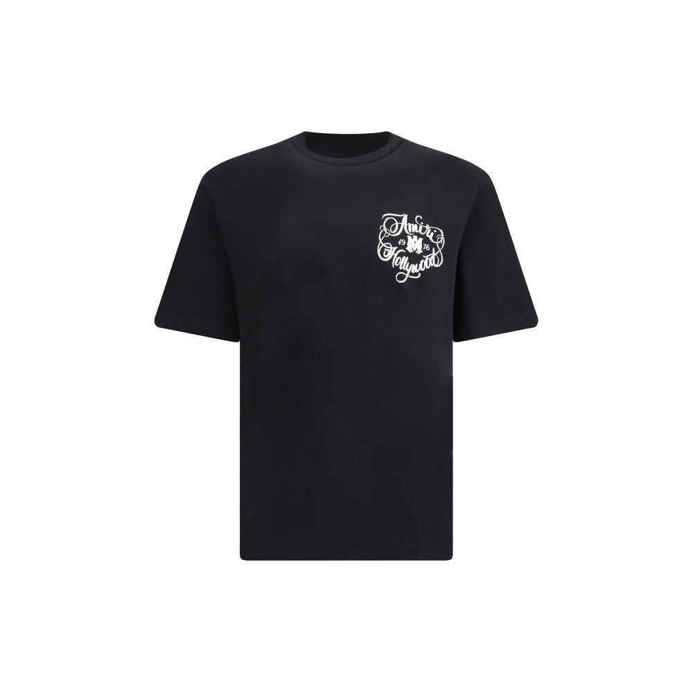 Amiri Black Cotton T-Shirt Amiri