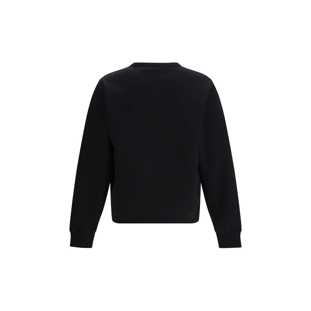 Burberry Black Cotton Sweatshirt Burberry