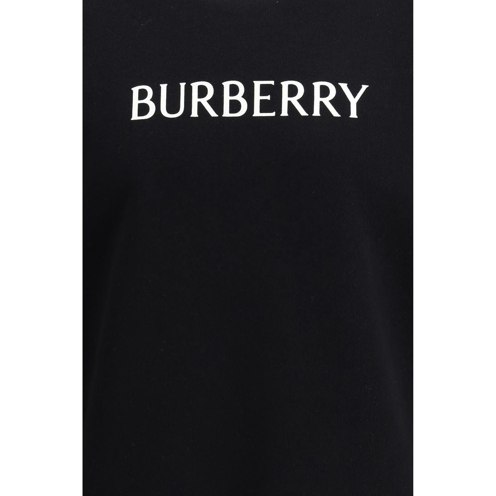 Burberry Black Cotton Sweatshirt Burberry