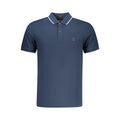 Hugo Boss Blu Cotton Men Polo Hugo Boss